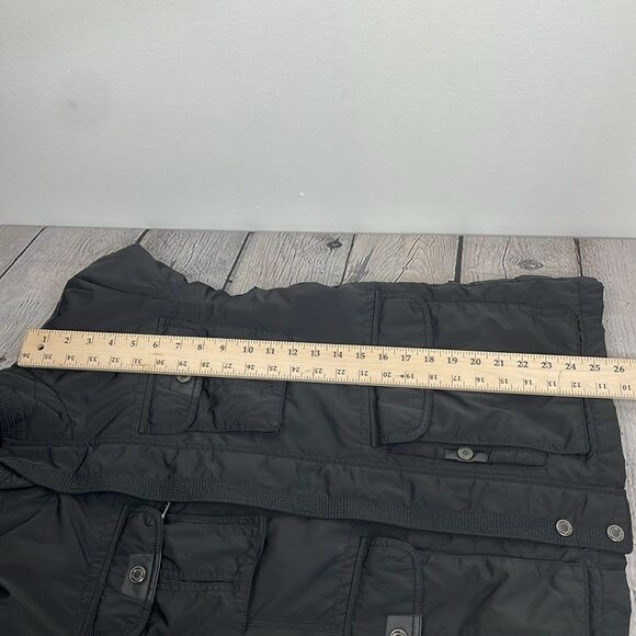 Hugo Boss Men’s L Black Military Utility Jacket Trim Fit Relaxed 38 Reg - Picture 13 of 14